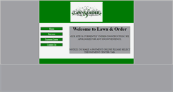 Desktop Screenshot of lawnandorder.com