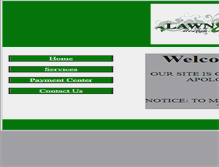 Tablet Screenshot of lawnandorder.com